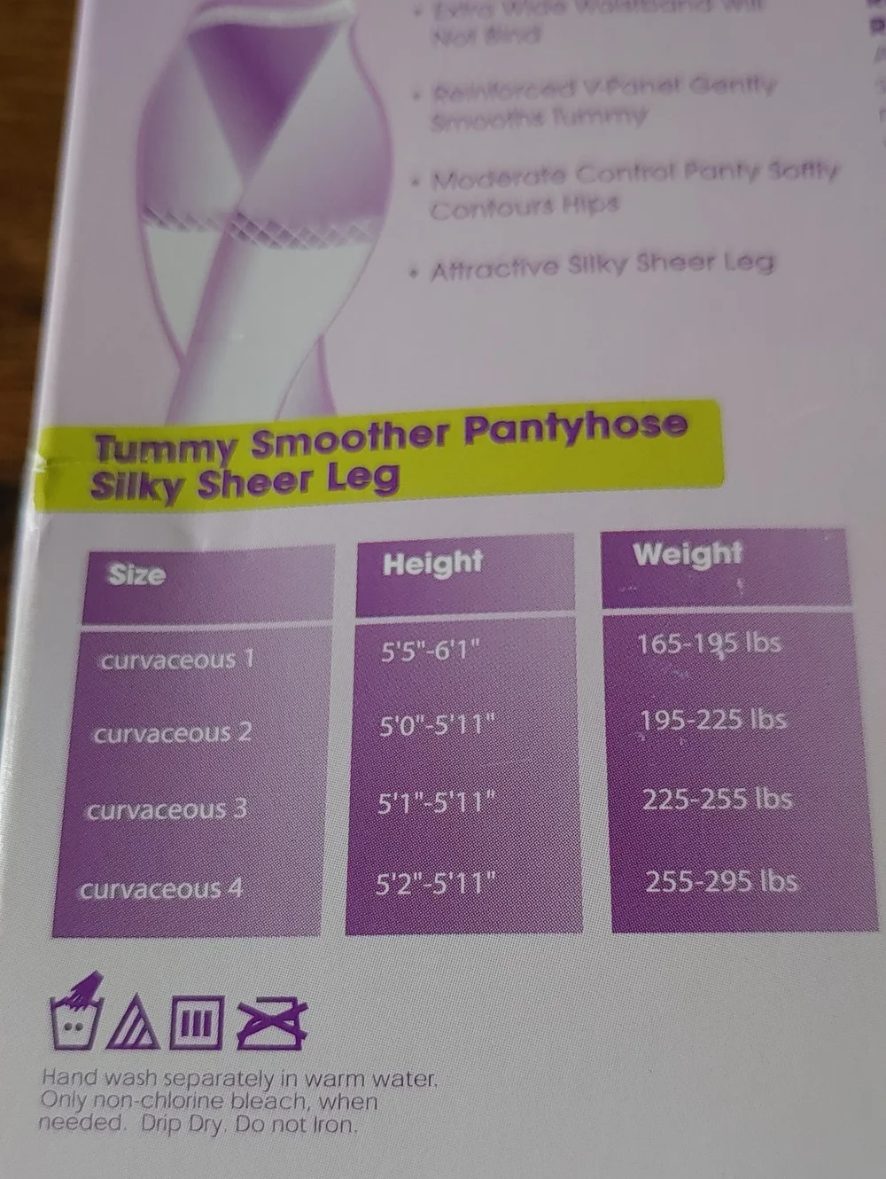 NWT Curvation Sz 2 Nude Color Figure Enhancing Pantthose